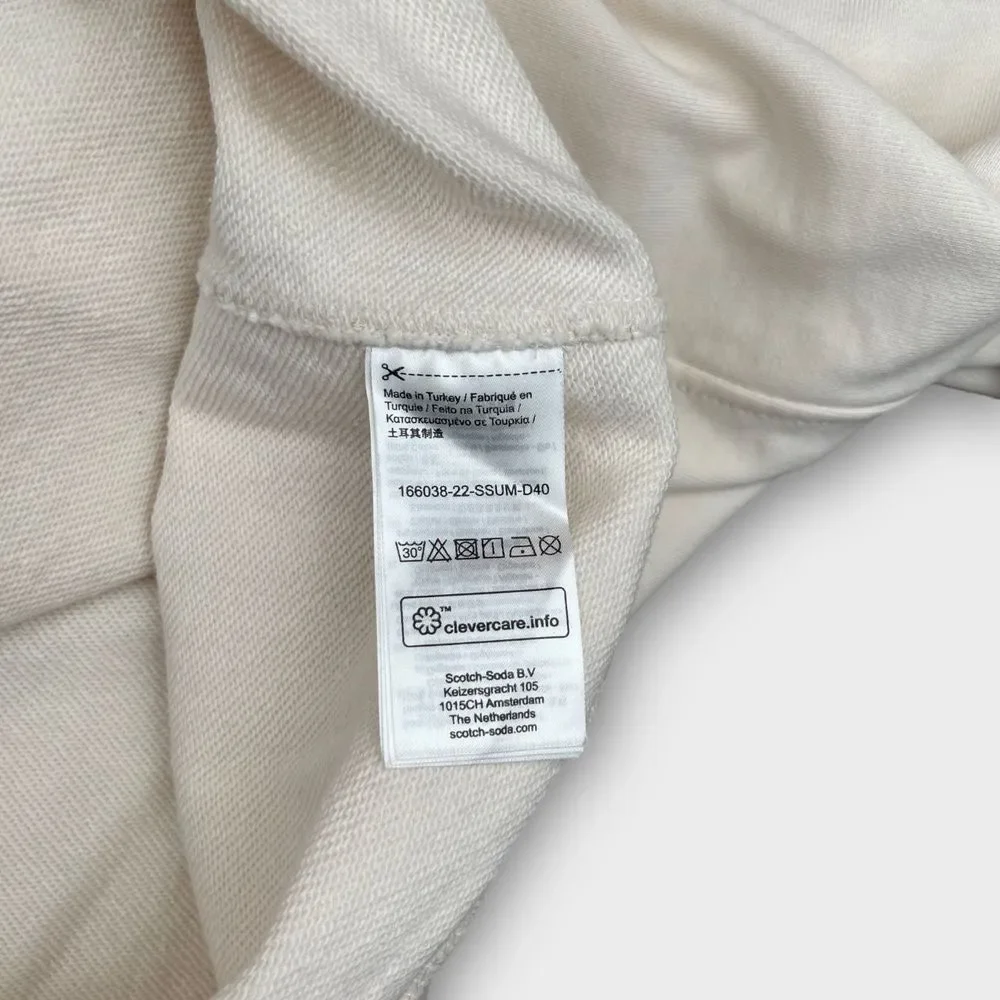 NWOT Scotch & Soda Mens Pullover Logo Hoodie Sweatshirt Sweater Size L (DEFECT) - Picture 16 of 16